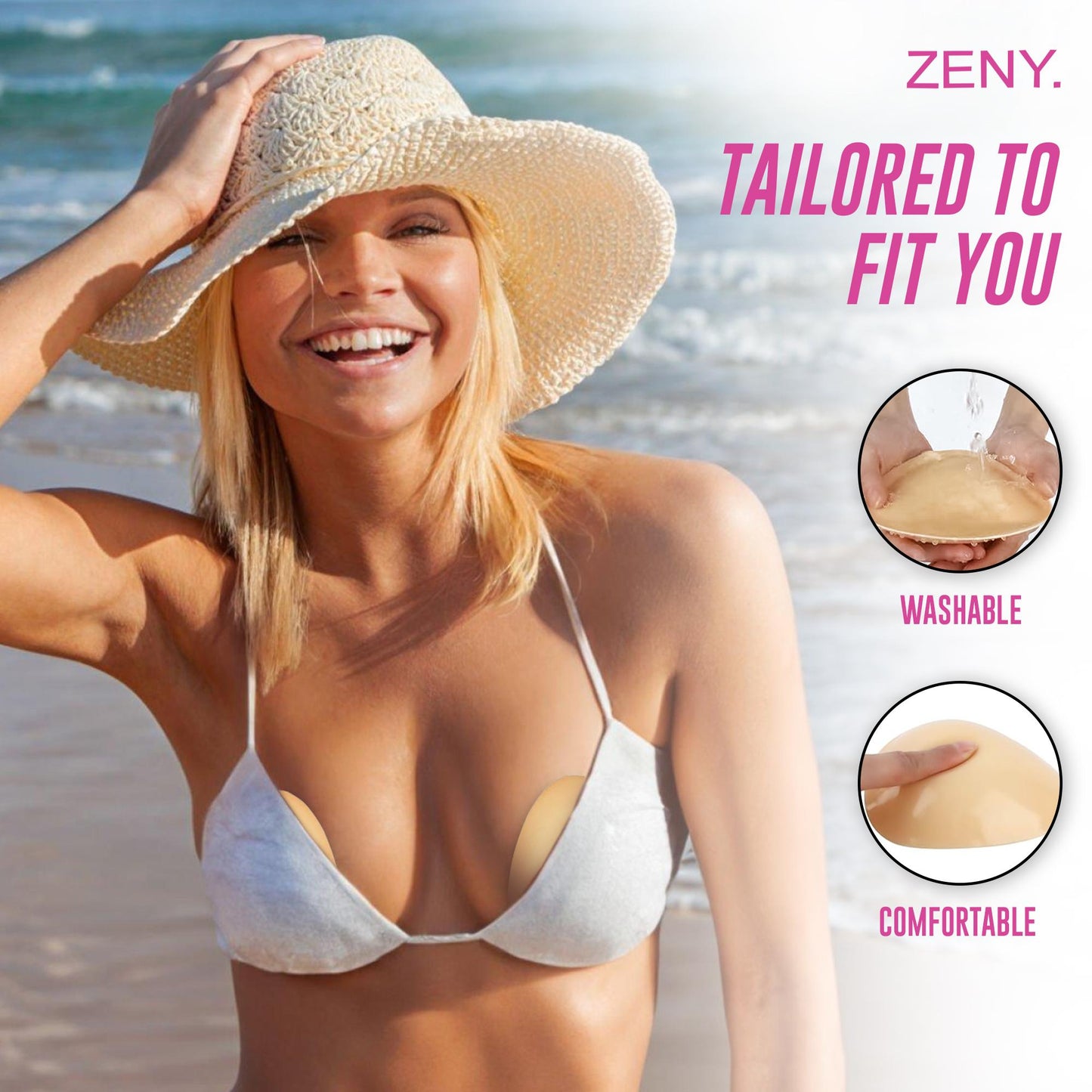 Zeny Sticky Bra Inserts bra